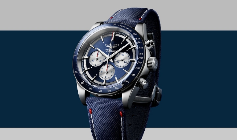 浪琴表推出康卡斯計時碼表馬爾科·奧德馬特限量版